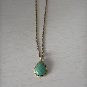 Kendra Scott Teardrop Pendant Necklace